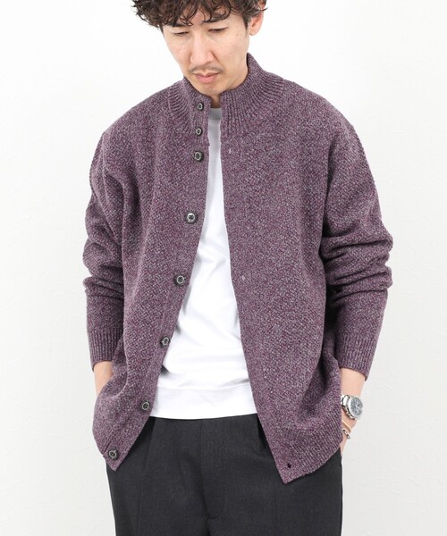 NOLLEY'S（ノーリーズ） カーディガン スタンドカーディガン 25AW