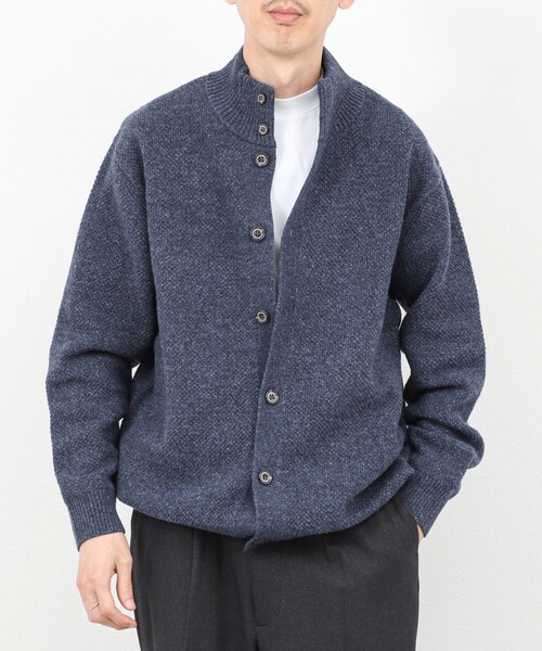 NOLLEY'S（ノーリーズ） カーディガン スタンドカーディガン 25AW