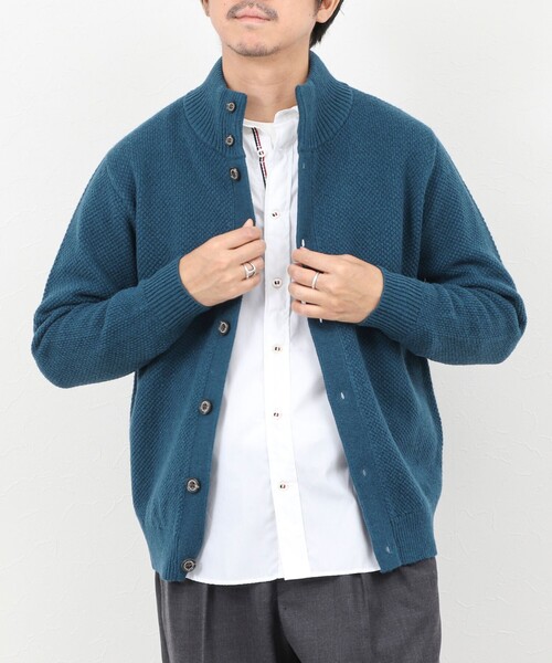 NOLLEY'S（ノーリーズ） カーディガン スタンドカーディガン 25AW