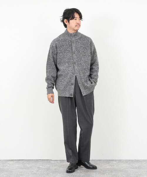 今季25AW apuntob カーディガン　ジャケット NOLLEY'S（ノーリーズ） カーディガン スタンドカーディガン 25AW