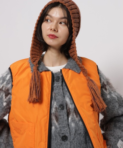 nikoand… WILLIAM B.ELIOTT リバーシブルキルトベスト niko and…（ニコアンド） ベスト ジレ 「WILLIAM B.ELIOTT