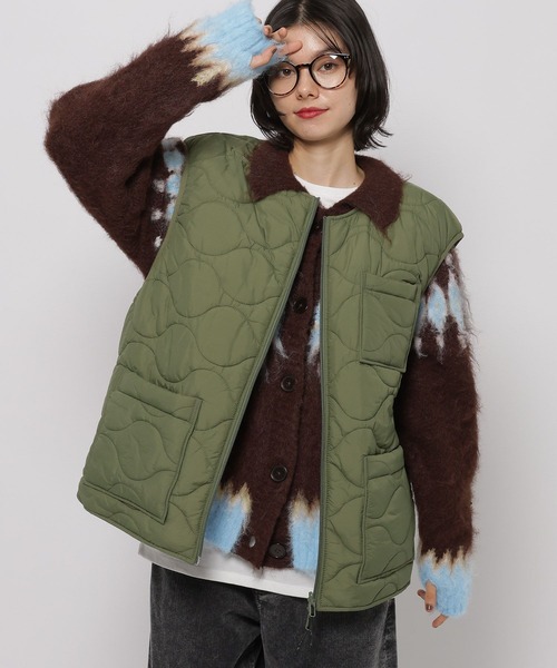 ニコアンド【WILLIAM B.ELIOTT】リバーシブルキルトベスト WILLIAM B.ELIOTT】リバーシブルキルトベスト | [公式]ニコアンド