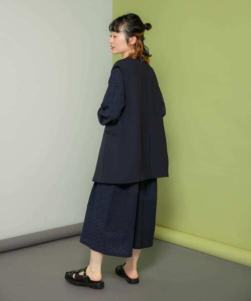 「KBF」 ベスト ONE ベージュ レディース_画像9