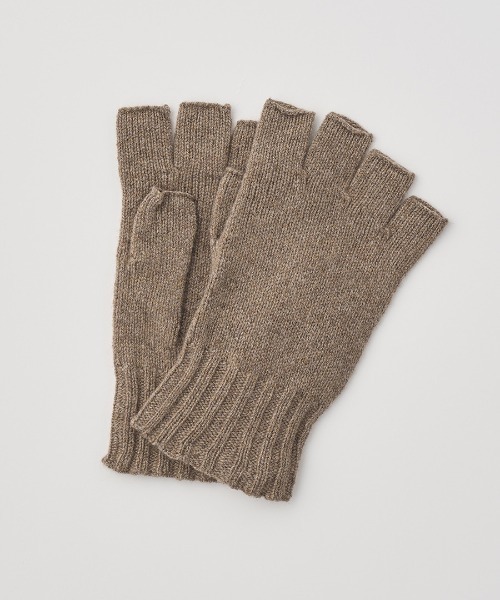 美品 ジョンスメドレー 手袋 ニットグローブ 英国製 カシミア混 スマホ対応 JOHN SMEDLEY（ジョンスメドレー） 手袋 「Eco Cashmere」カシミヤ混