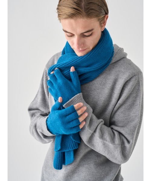 JOHN SMEDLEY（ジョンスメドレー） 手袋 「Eco Cashmere」カシミヤ混