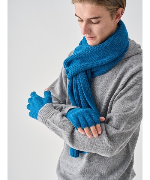 ジョンスメドレー　手袋 CALOW　カシミヤ　ウール　　新品　メンズ　レディース JOHN SMEDLEY（ジョンスメドレー） 手袋 「Eco Cashmere」カシミヤ混