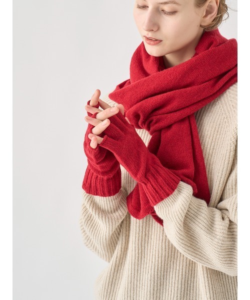 JOHN SMEDLEY（ジョンスメドレー） 手袋 「Eco Cashmere」カシミヤ混