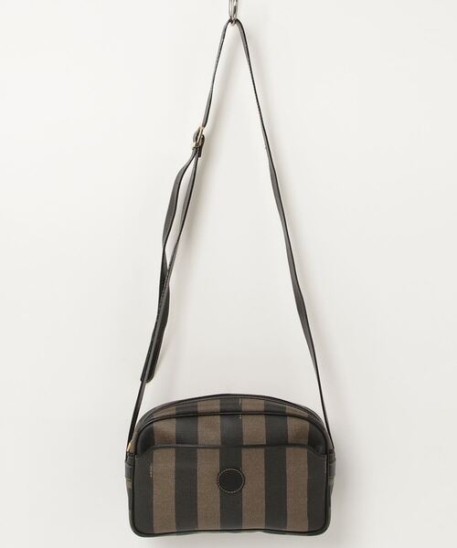 FENDI ショルダーバッグ FENDI◇ショルダーバッグ/ナイロン/BLK// : セカンドストリートYahoo