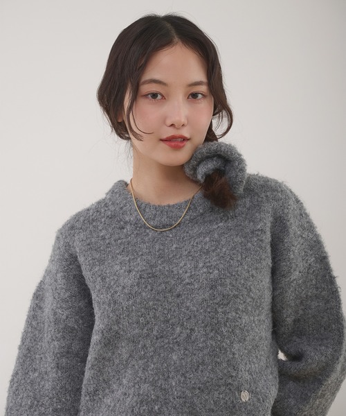 MUHET（ミュエータ） ニット セーター loop yarn short knit