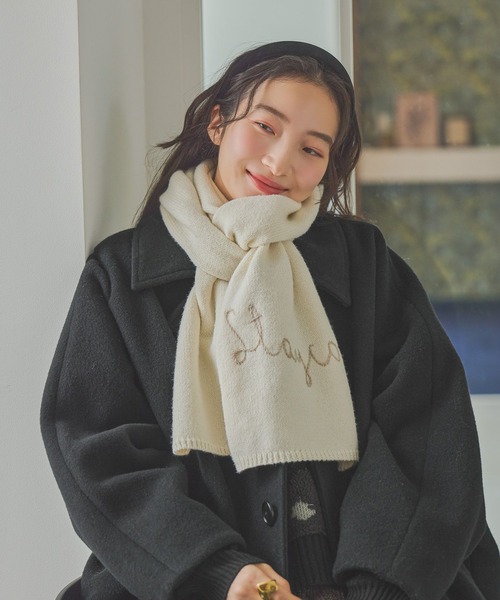 niko and…（ニコアンド） ストール マフラー オリジナルメッセージ
