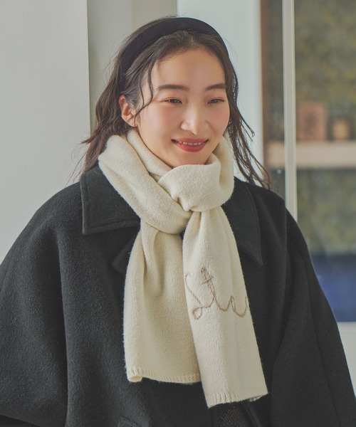 niko and…（ニコアンド） ストール マフラー オリジナルメッセージ