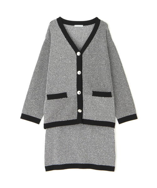 「JILL by JILL STUART」 ニットワンピース FREE ブラック系その他 レディース_画像2