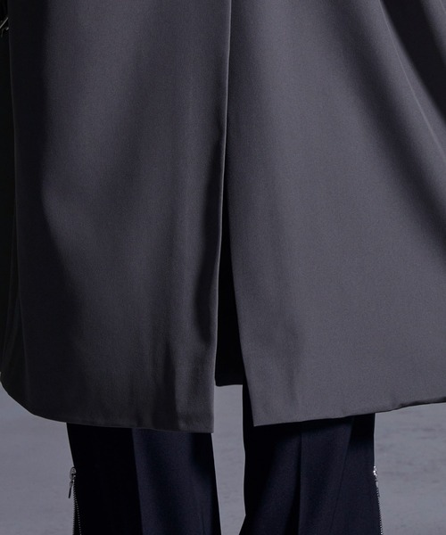 「Loose/ルース」 トレンチコート X-SMALL ブラウン メンズ_画像5