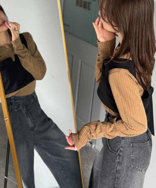 [classicalelf] Denim брюки MEDIUM черный женский 