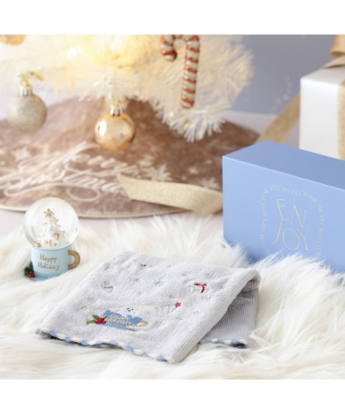 Francfranc（フランフラン） タオル クリスマス ハンカチ＆スノー