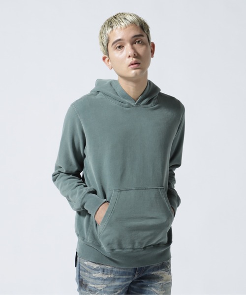 REMI RELIEF（レミ レリーフ） プルオーバーパーカー X-LARGE グリーン