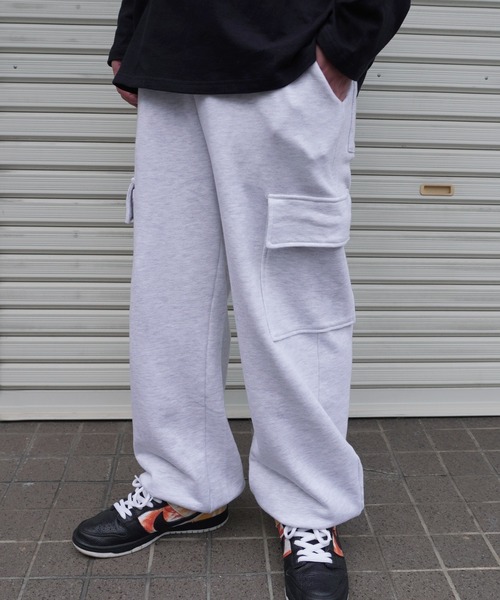 「almo」 カーゴパンツ FREE グレー レディース_画像3