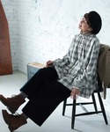 ブラウス シャツ 「チェックらぼ」の、ほっこり...の詳細画像3