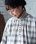 ブラウス シャツ 「チェックらぼ」の、ほっこり...の詳細画像5
