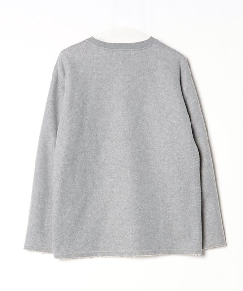 「INHERIT」 長袖Tシャツ L グレー メンズ_画像2