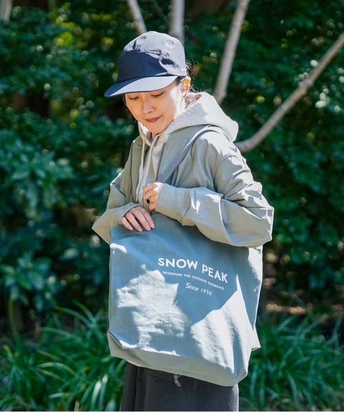 Peak スノーピーク コットン ビジネスバック オリーブカラー Snow Peak