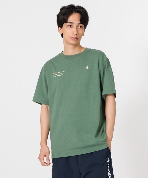 le coq sportif（ルコックスポルティフ） tシャツ バックプリント半袖T