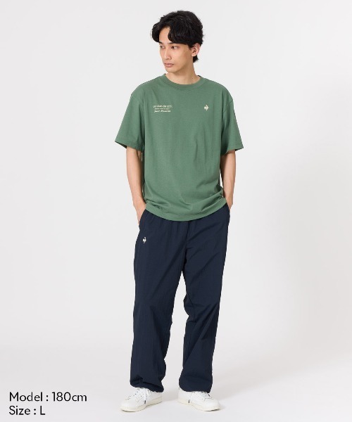 le coq sportif（ルコックスポルティフ） tシャツ バックプリント半袖T