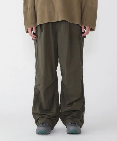 and wander（アンドワンダー） パンツ 「and wander」ROA garment dye