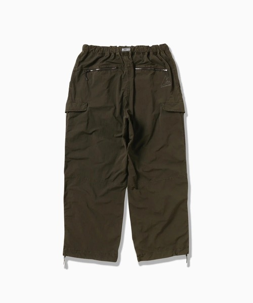 パンツ 「and wander」ROA garment dye nylon pants メンズの画像