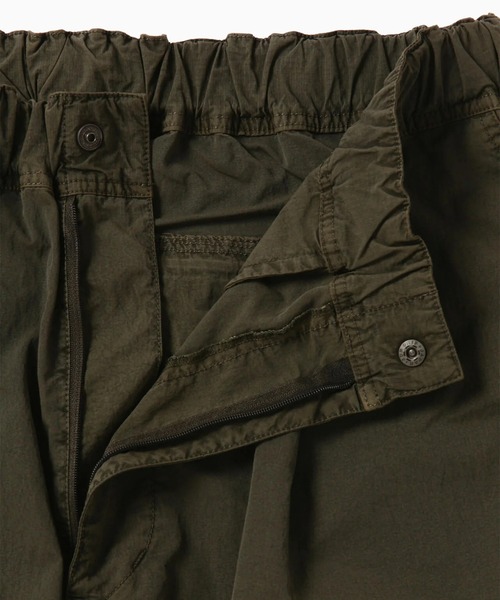 and wander × ROA カーゴパンツ カーキM ROA X And Wander Garment-dyed Pants