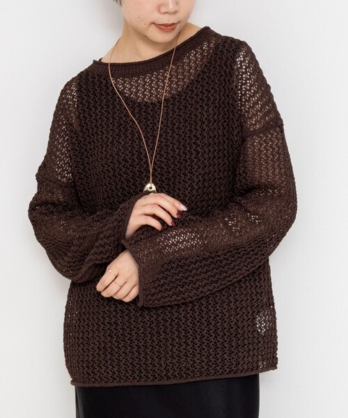 NOLLEY'S（ノーリーズ） ニット セーター 「手洗い可能」ペーパー