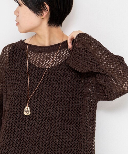 NOLLEY'S（ノーリーズ） ニット セーター 「手洗い可能」ペーパー