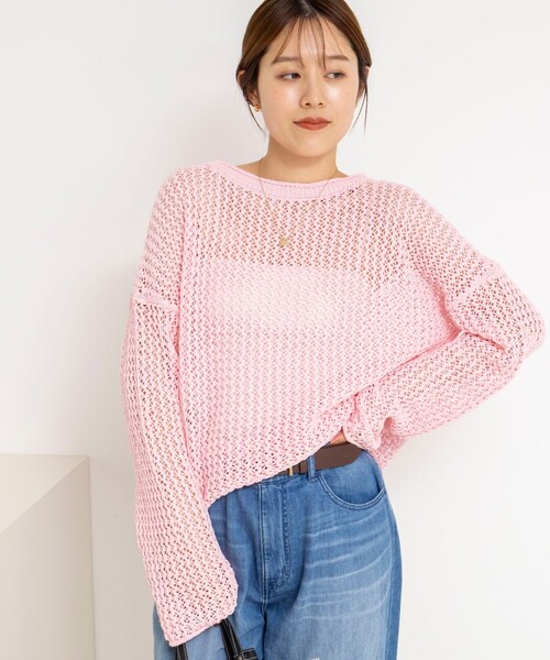 NOLLEY'S（ノーリーズ） ニット セーター 「手洗い可能」ペーパー