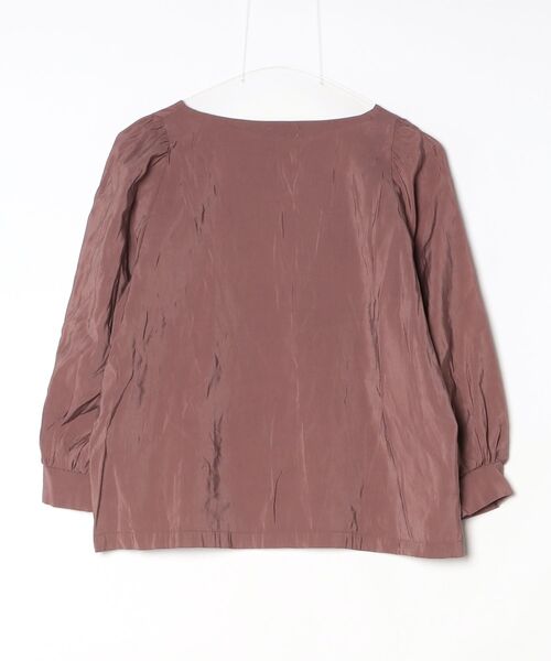 「flower」 長袖ブラウス FREE ブラウン レディース_画像2