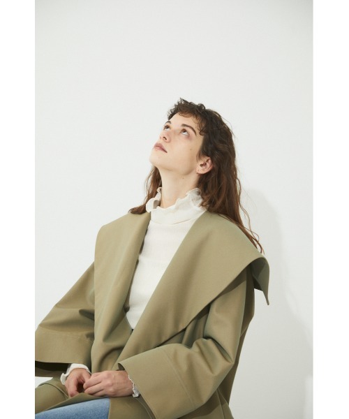 「BLACK BY MOUSSY」 コート 2 グリーン レディース_画像5