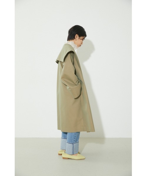 「BLACK BY MOUSSY」 コート 2 グリーン レディース_画像6