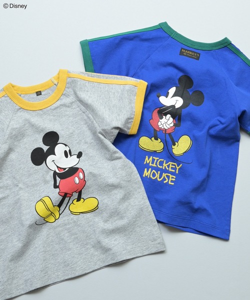 MARKEY'S（マーキーズ） tシャツ 「Disney」ミッキーマウス/ラグラン