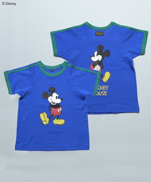 MARKEY'S（マーキーズ） tシャツ 「Disney」ミッキーマウス/ラグラン