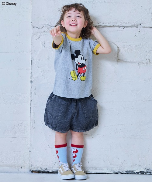 MARKEY'S（マーキーズ） tシャツ 「Disney」ミッキーマウス/ラグラン