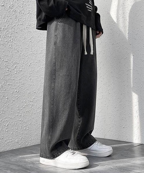 「SEN TOKYO」 デニムパンツ M スミクロ メンズ_画像2