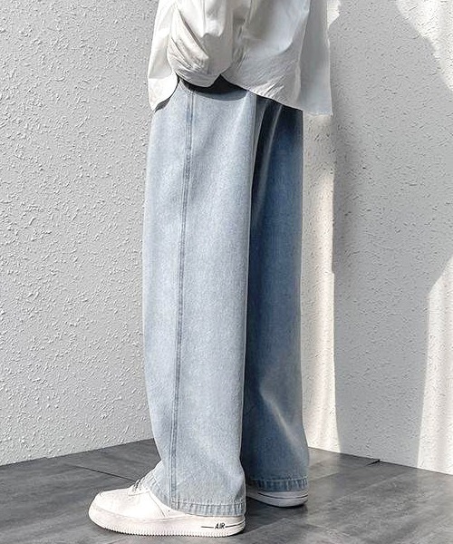 「SEN TOKYO」 デニムパンツ M スミクロ メンズ_画像5