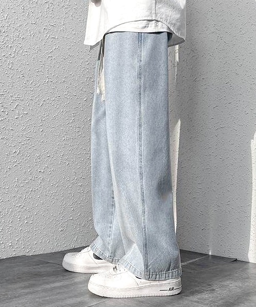 「SEN TOKYO」 デニムパンツ M スミクロ メンズ_画像7