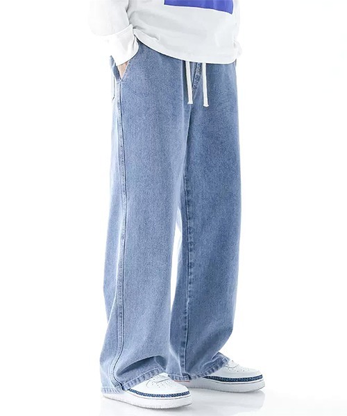 「SEN TOKYO」 デニムパンツ M スミクロ メンズ_画像9