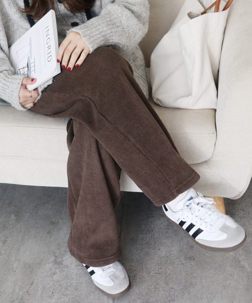 「reca」 イージーパンツ M アイボリー レディース_画像6