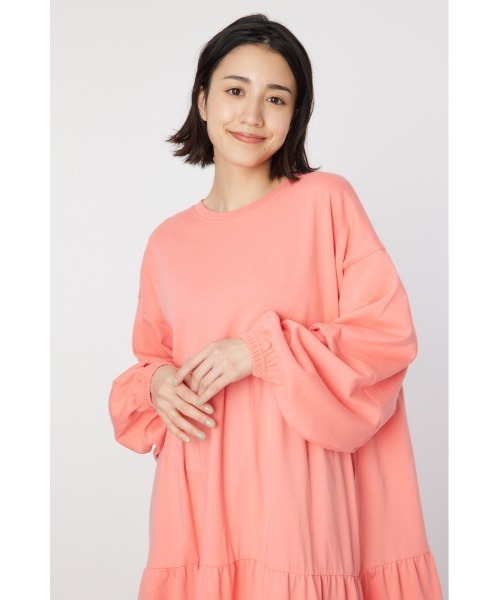 「RODEO CROWNS WIDE BOWL」 長袖ワンピース FREE ターコイズブルー レディース_画像4