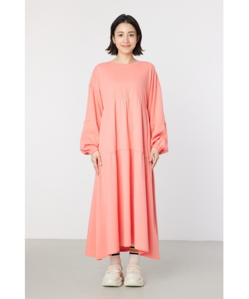 「RODEO CROWNS WIDE BOWL」 長袖ワンピース FREE ターコイズブルー レディース_画像6