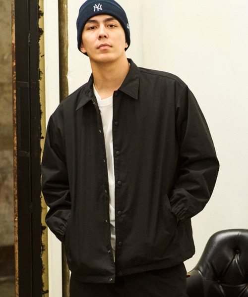 「ムラサキスポーツ」 コーチジャケット M ブラック メンズ_画像4