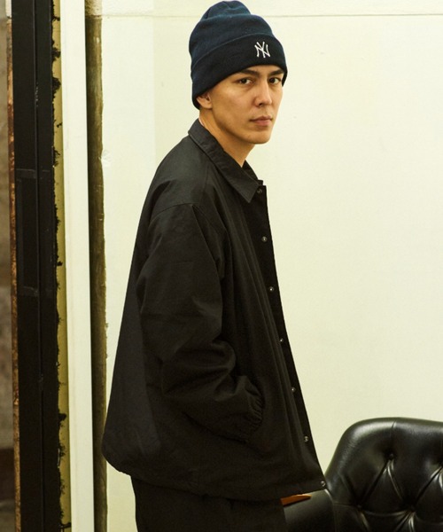 「ムラサキスポーツ」 コーチジャケット M ブラック メンズ_画像5