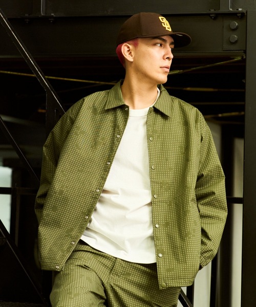 「ムラサキスポーツ」 コーチジャケット M ブラック メンズ_画像9