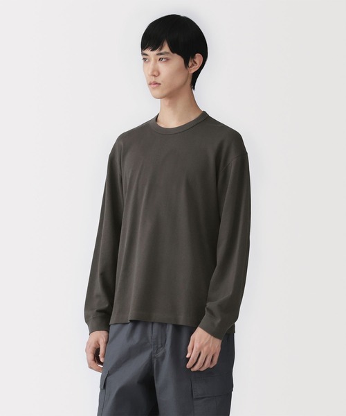 MUJI Labo tシャツ 「MUJI Labo」紳士 昔ながらの製法で編み立てたミニ